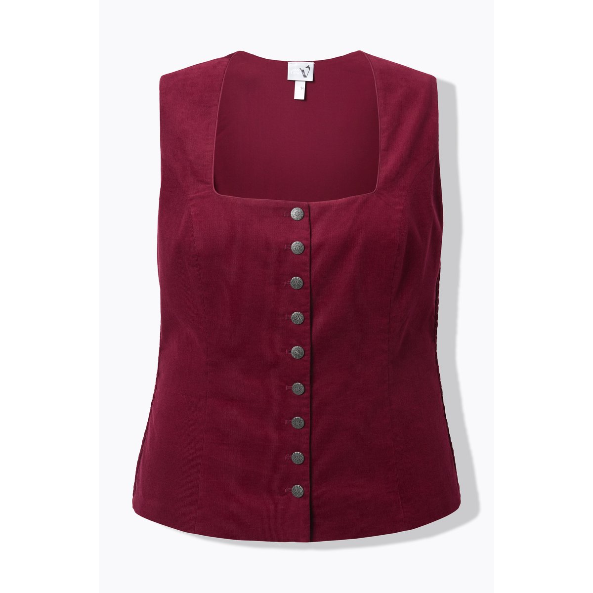 Bustier inspiré du costume traditionnel rouge vin, ULLA POPKEN
