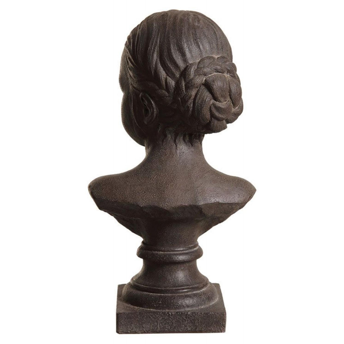 Statue buste jeune fille - CHARME marron, INTERIOR'S