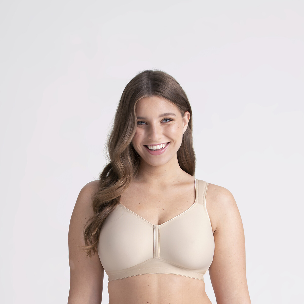 Soutien-gorge sans armatures Feel Fresh beige, MISS MARY OF SWEDEN