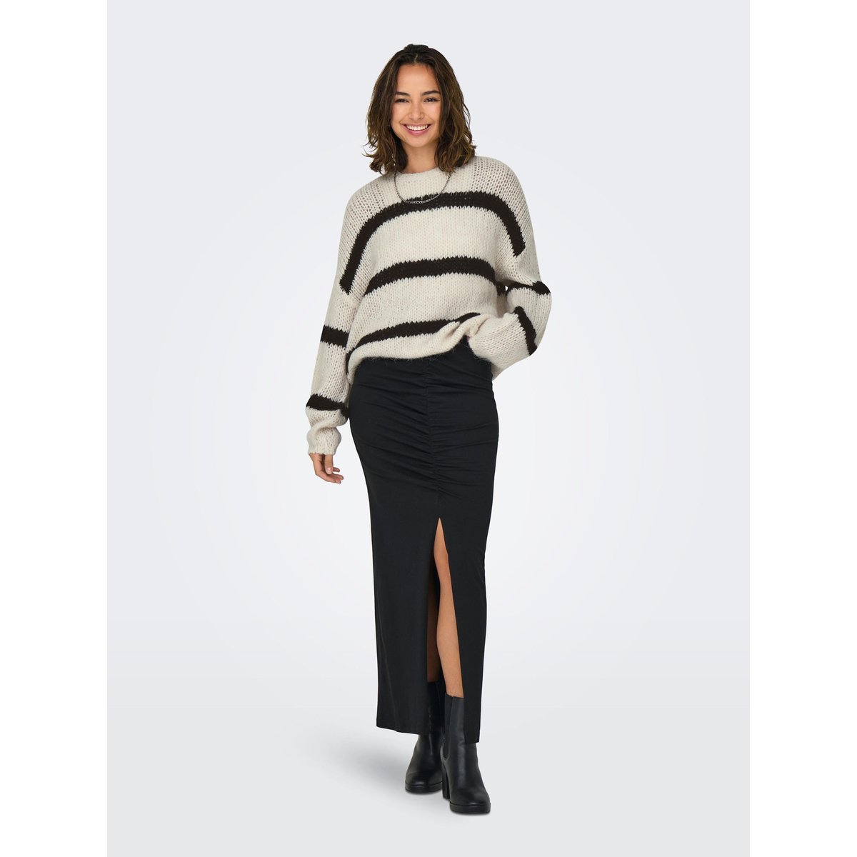Pull En Maille pearled ivory, ONLY