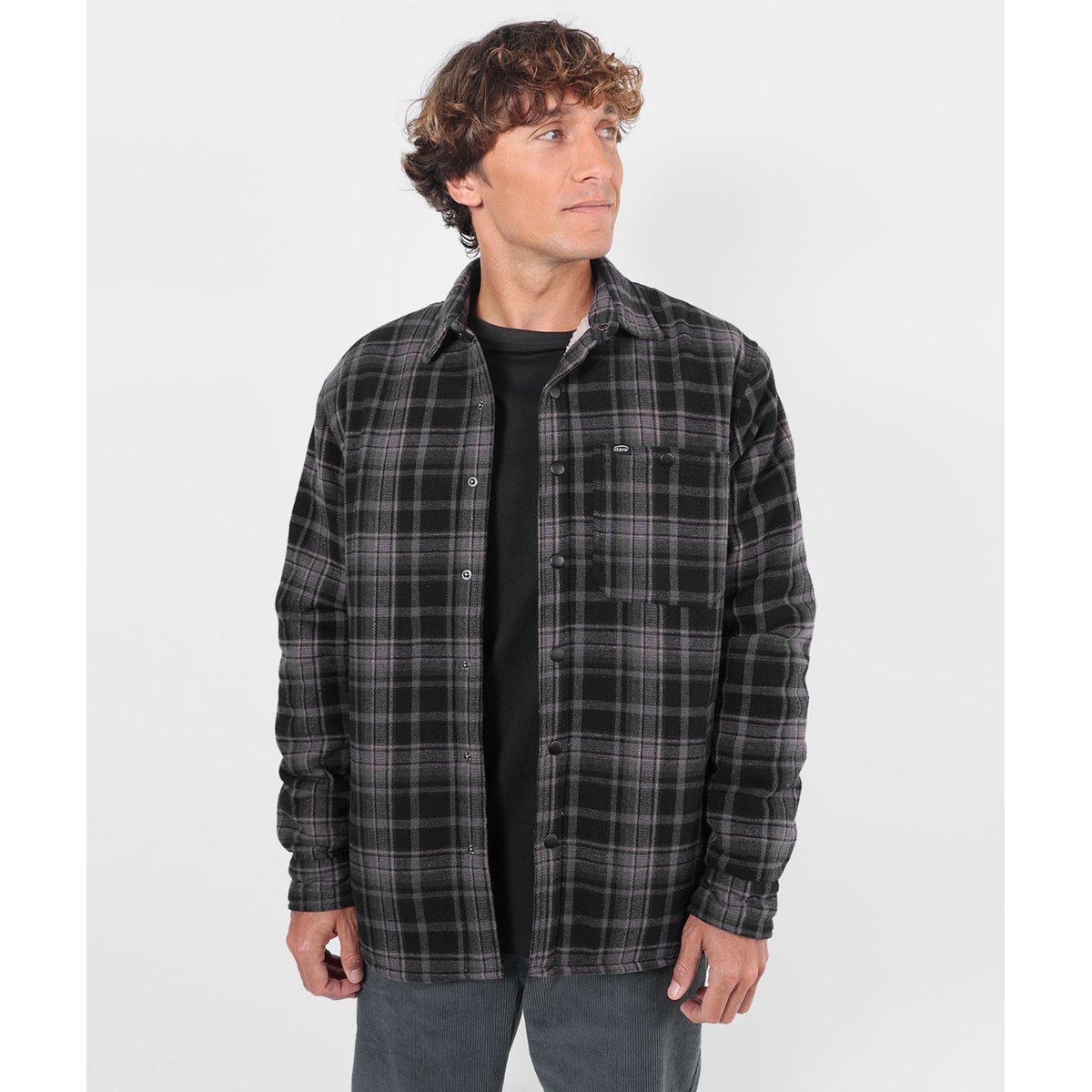 Surchemise GETAWAY black, OXBOW