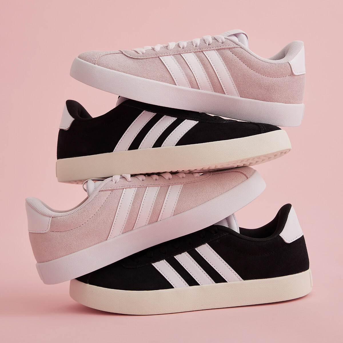 Baskets VL Court 3.0 blanc/gris, ADIDAS SPORTSWEAR