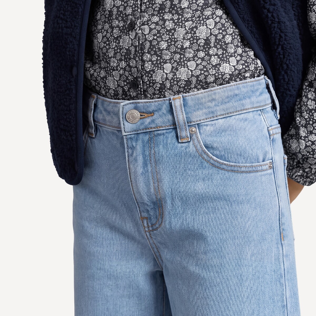 Jean large denim stone, LA REDOUTE COLLECTIONS