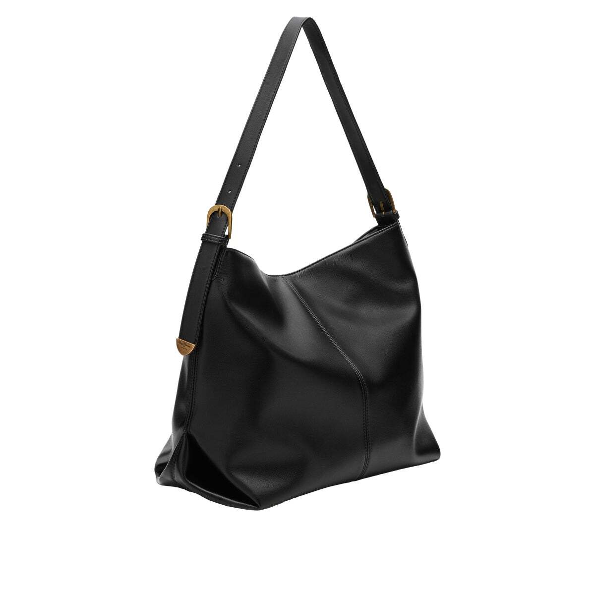 Sac Shopper Effet Cuir noir, PEPE JEANS