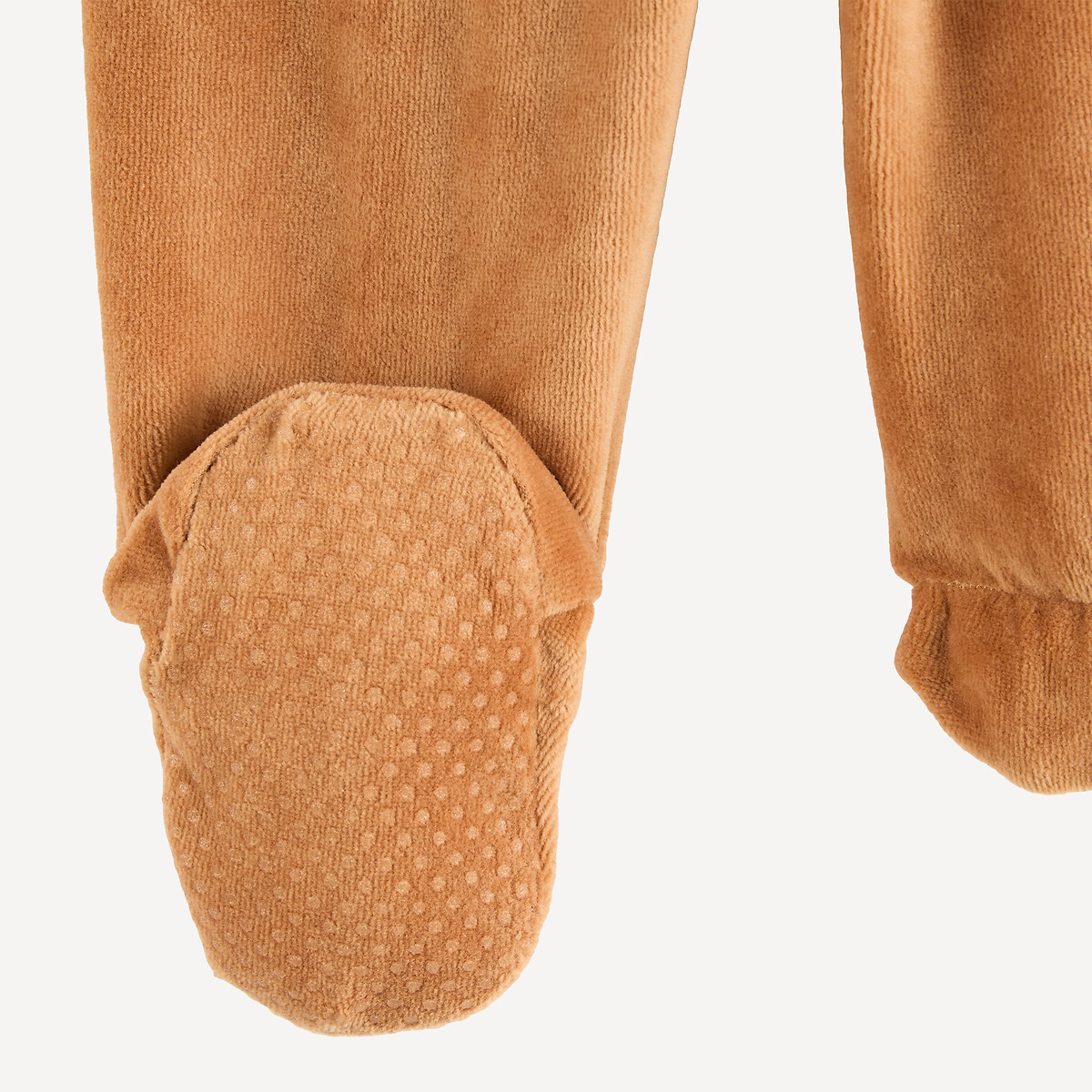 Lot de 2 pyjamas 2 pièces en velours, motif koala ecru + camel, LA REDOUTE COLLECTIONS