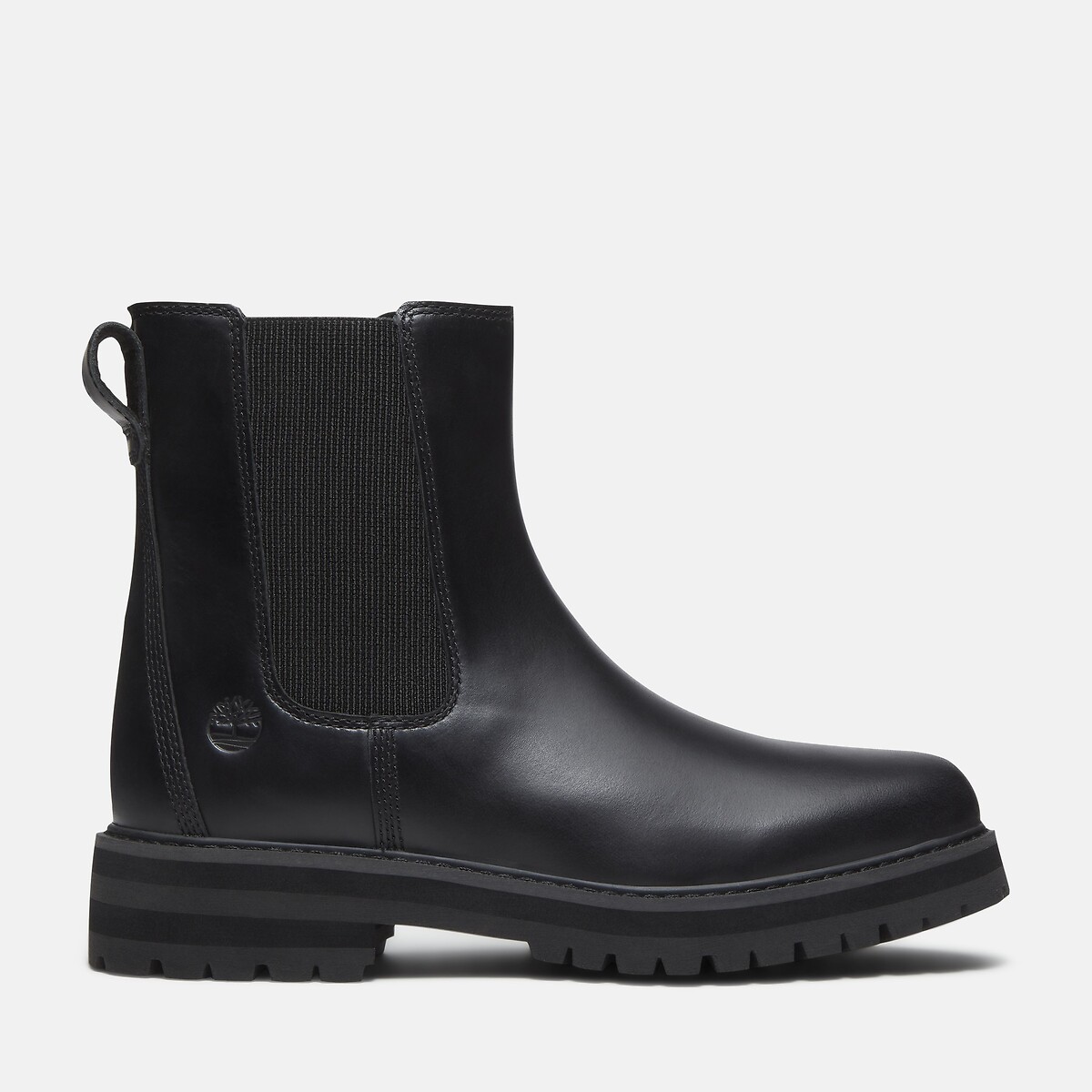 Britton Drive Mid Chelsea Leather Ankle Boots black, TIMBERLAND