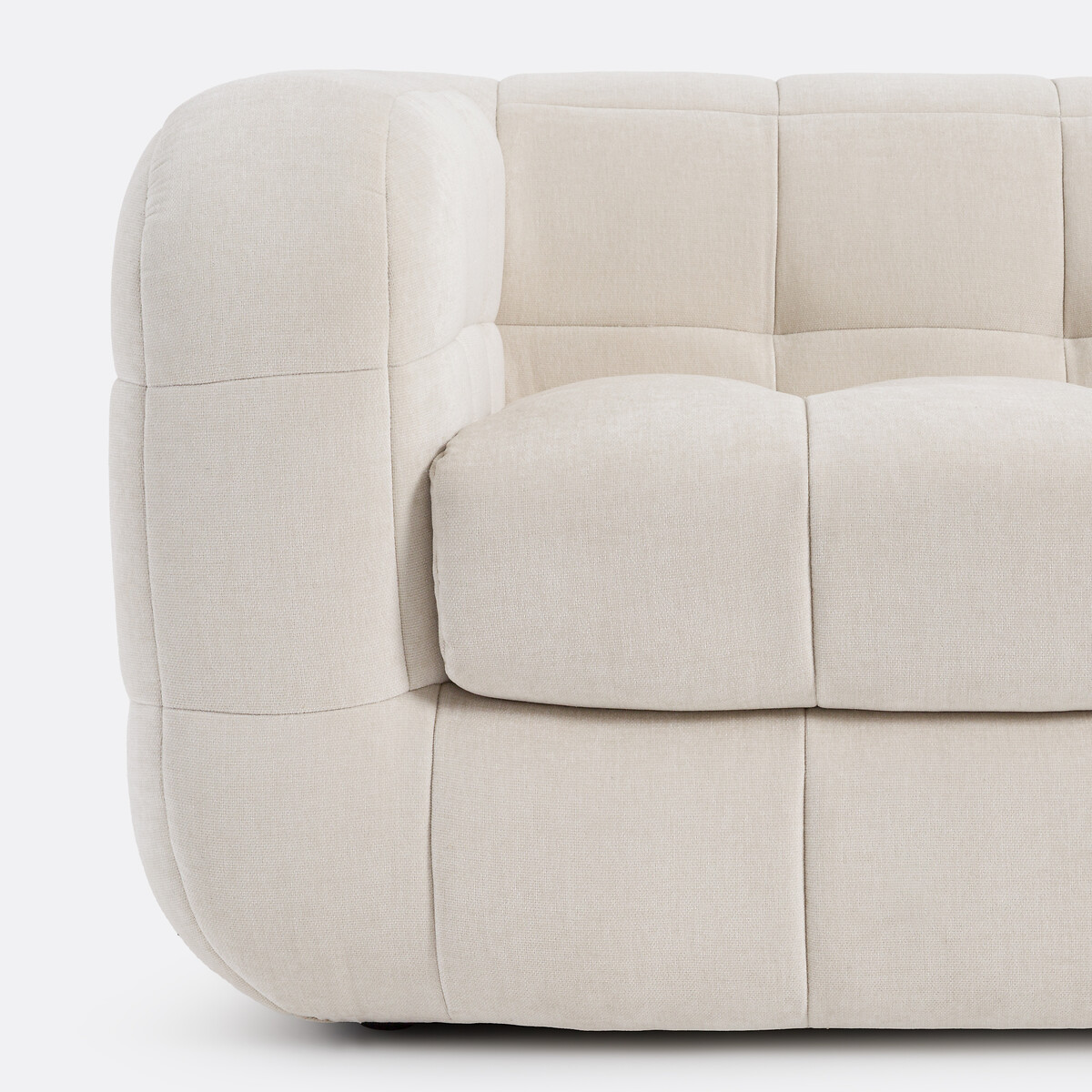 2-zitsbank, PIETA creme   , LA REDOUTE INTERIEURS
