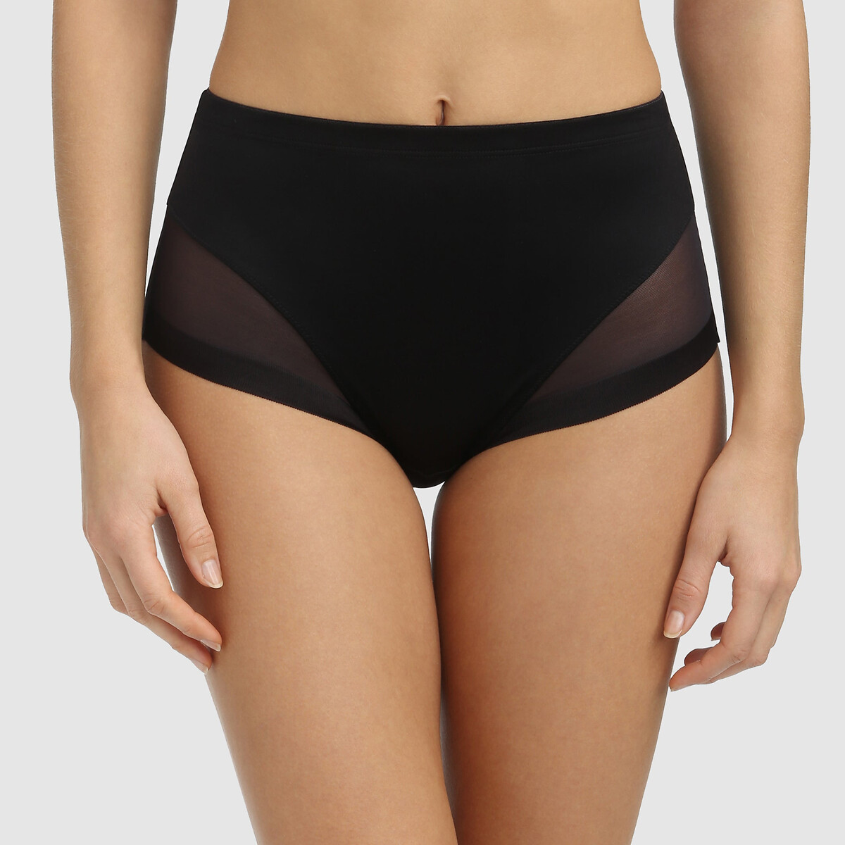 Slip met hoge taille Generous zwart, DIM