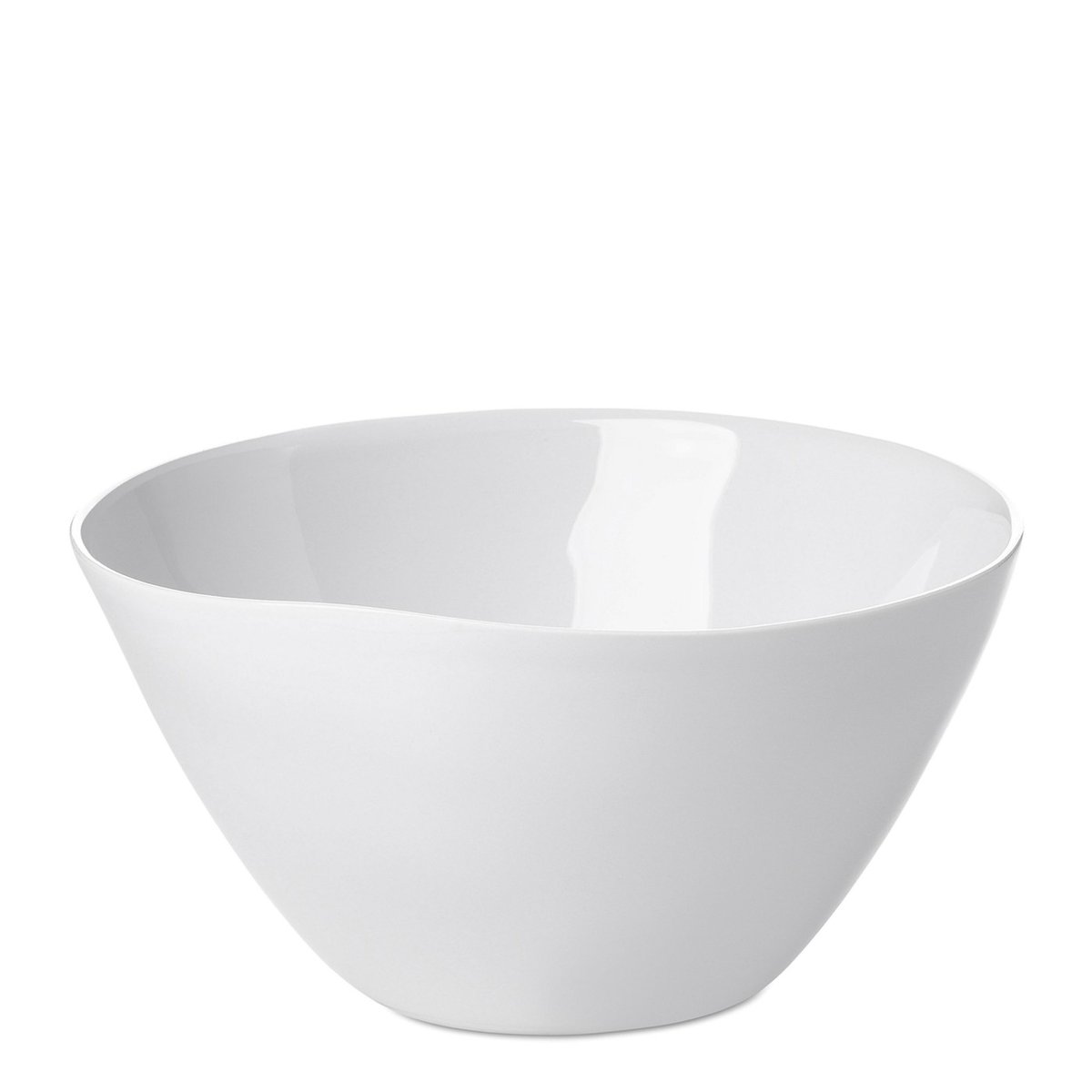 Bol Affamé Porcelaine Blanc Brillant Diam 13 cm blanc, TSE ET TSE ASSOCIÉES
