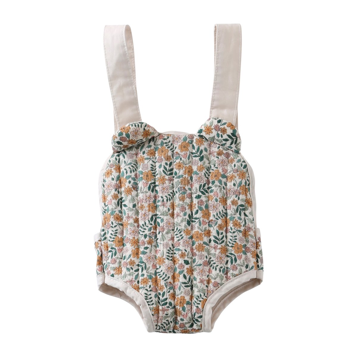 Porte- poupon en gaze de coton retro flower, VERTBAUDET