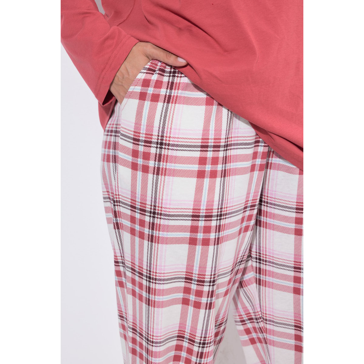 Pyjama motif faon feuille morte, ULLA POPKEN