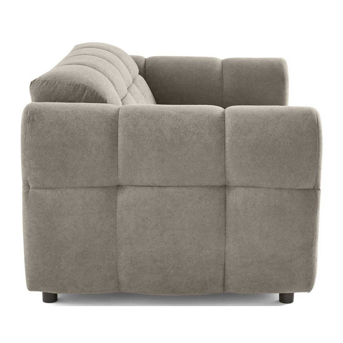 Canapé fixe 2 places - RAY gris, BEST MOBILIER