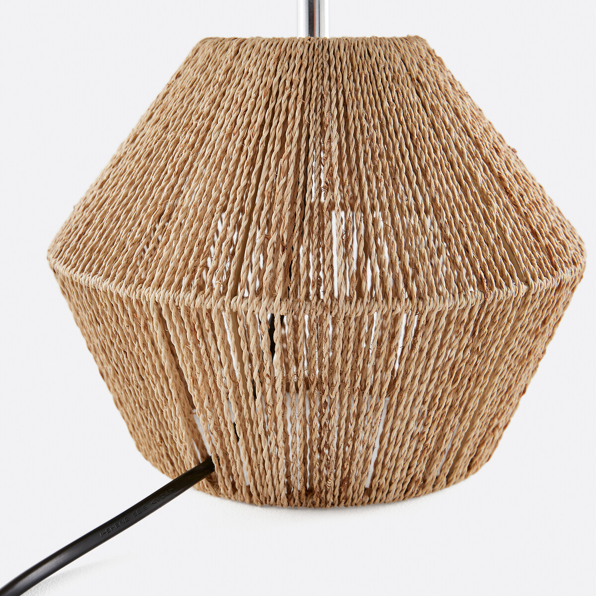 Tischlampe Yaku, Hanf und Leinen natur, LA REDOUTE INTERIEURS