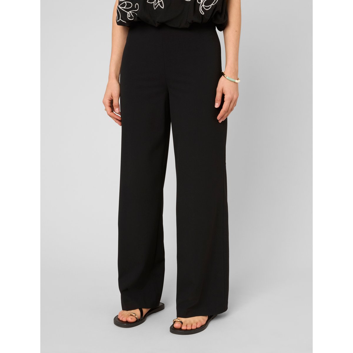 Pantalon droit noir, BZB