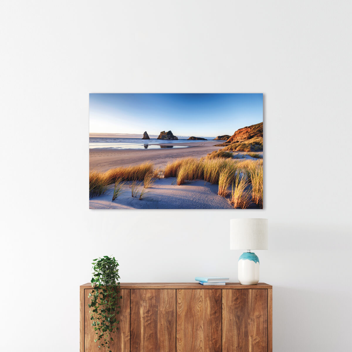 Tableau Mural Morning Sunrise PLAGE tableau en verre synthétique, CEANOTHE