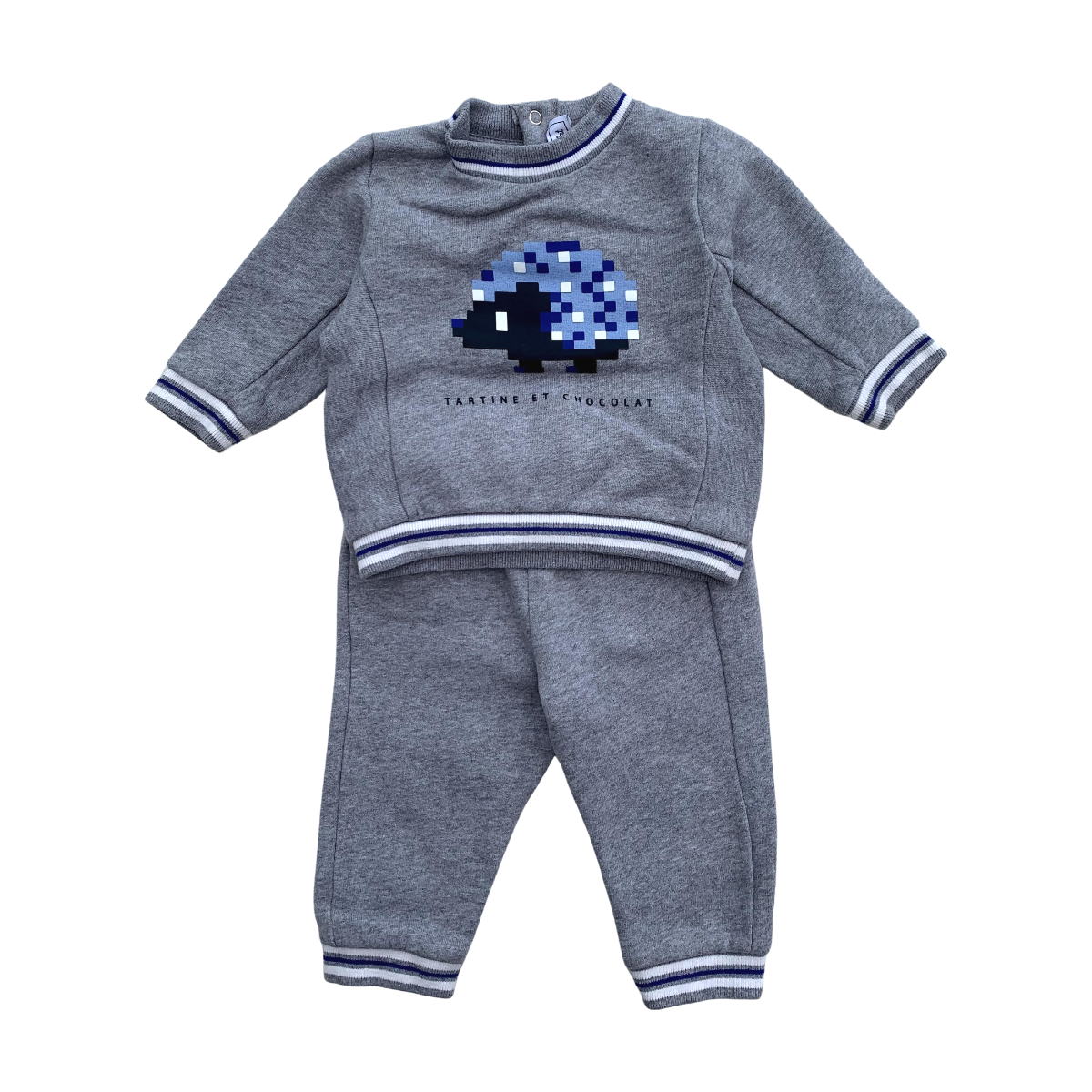 Ensemble bébé - Très bon état gris, bleu, TARTINE ET CHOCOLAT