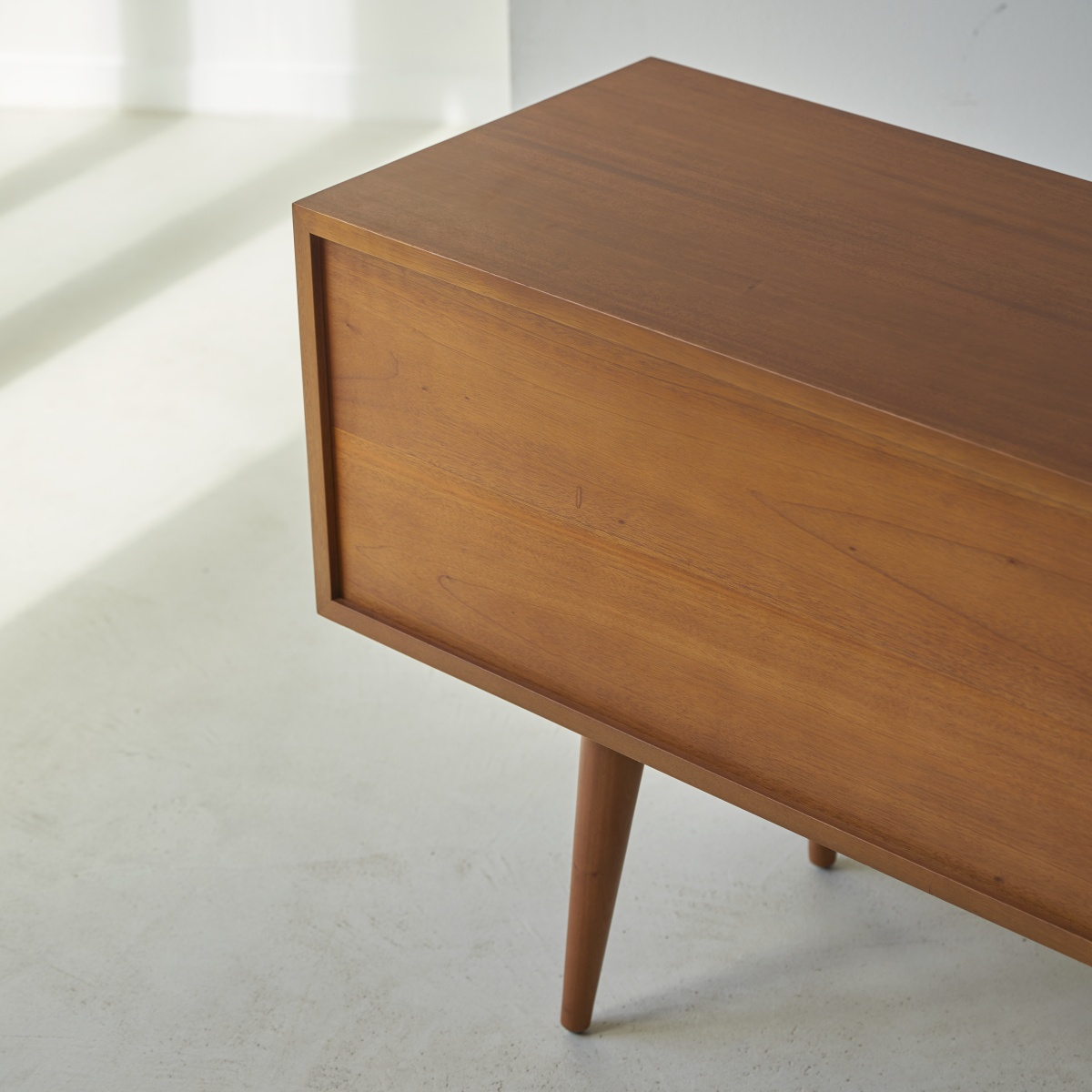 Commode en Acajou massif, MAGDA 50'S naturel, TIKAMOON