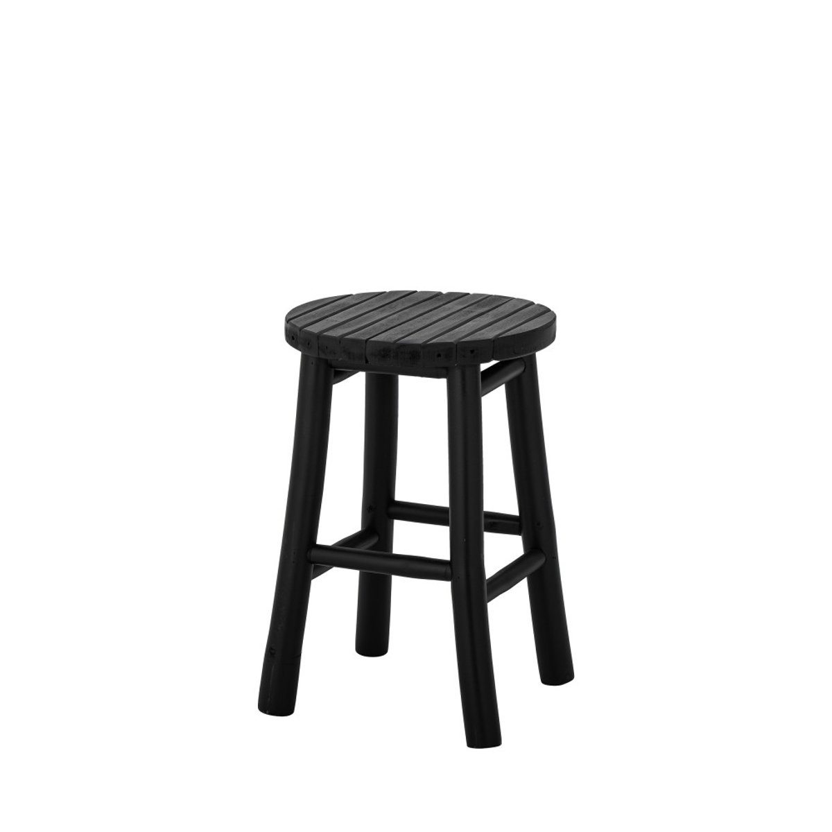 Tabouret en bambou H44cm - Bilbo noir, BLOOMINGVILLE