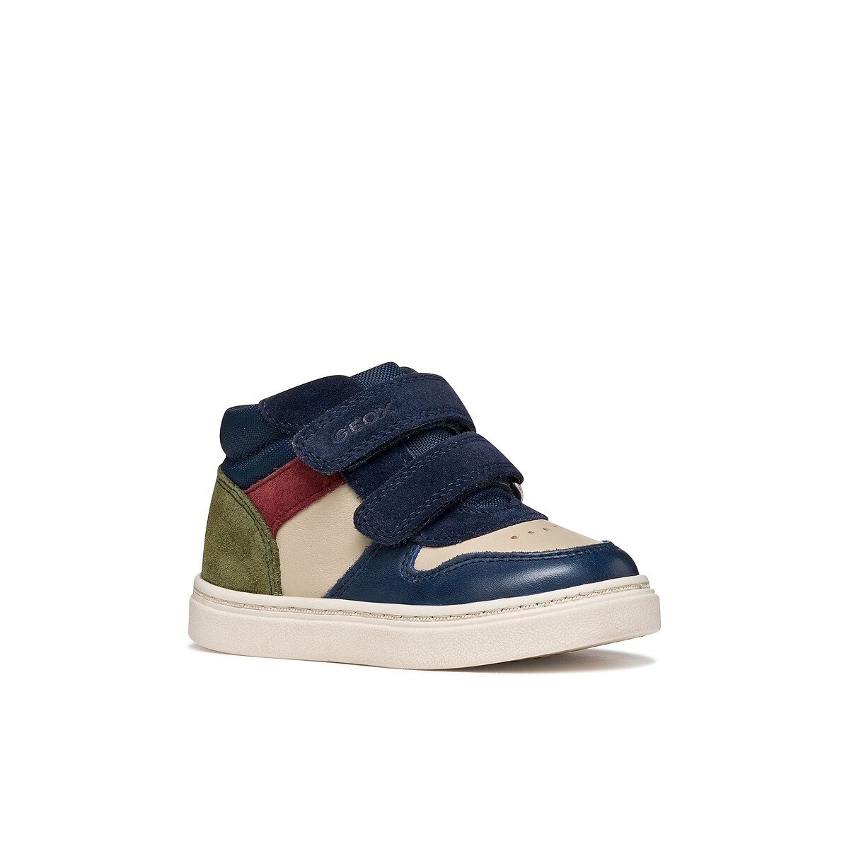 Zapatillas con velcro, NASHIK beige/azul marino, GEOX