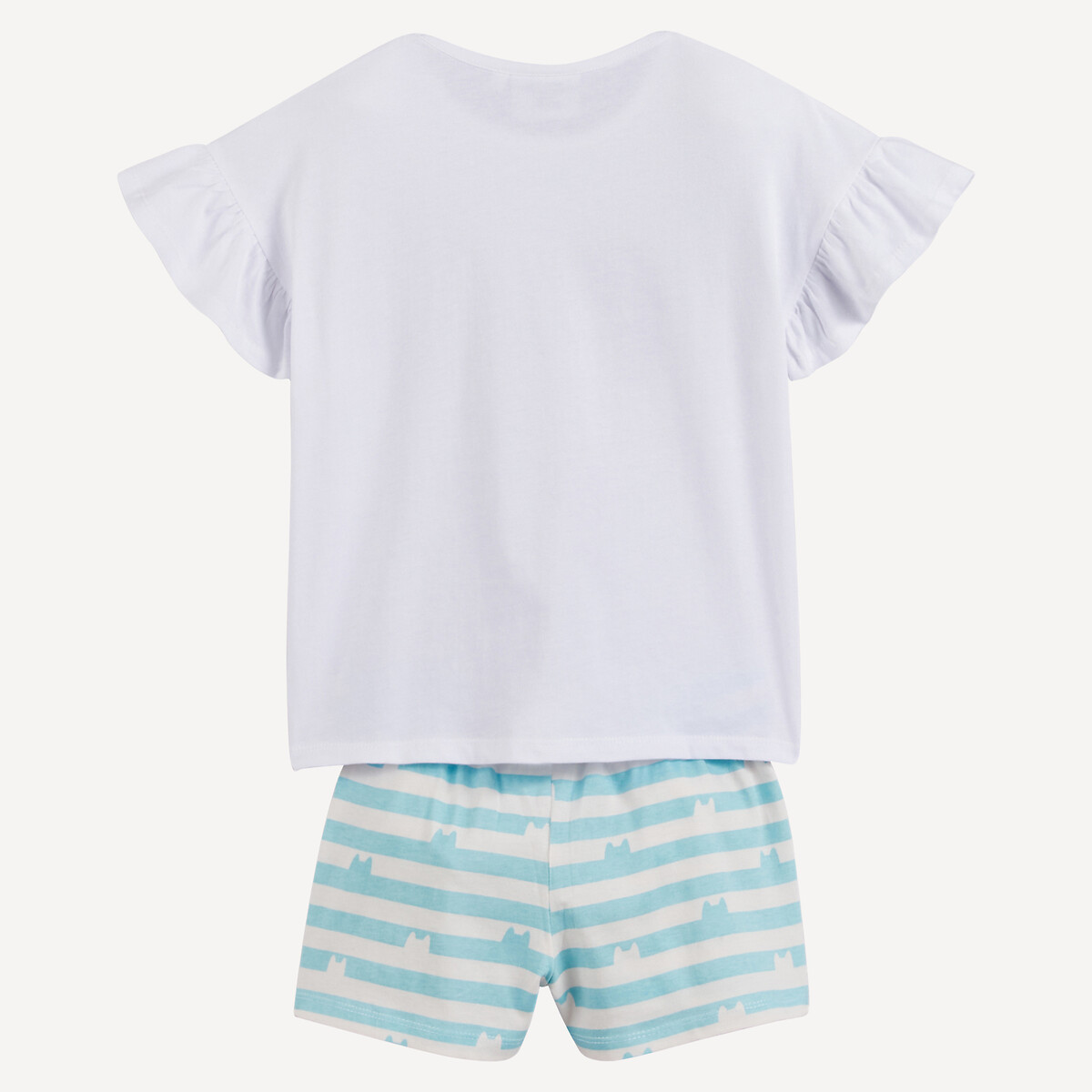 Dollhouse Short Pyjamas white/blue/pink, GABY