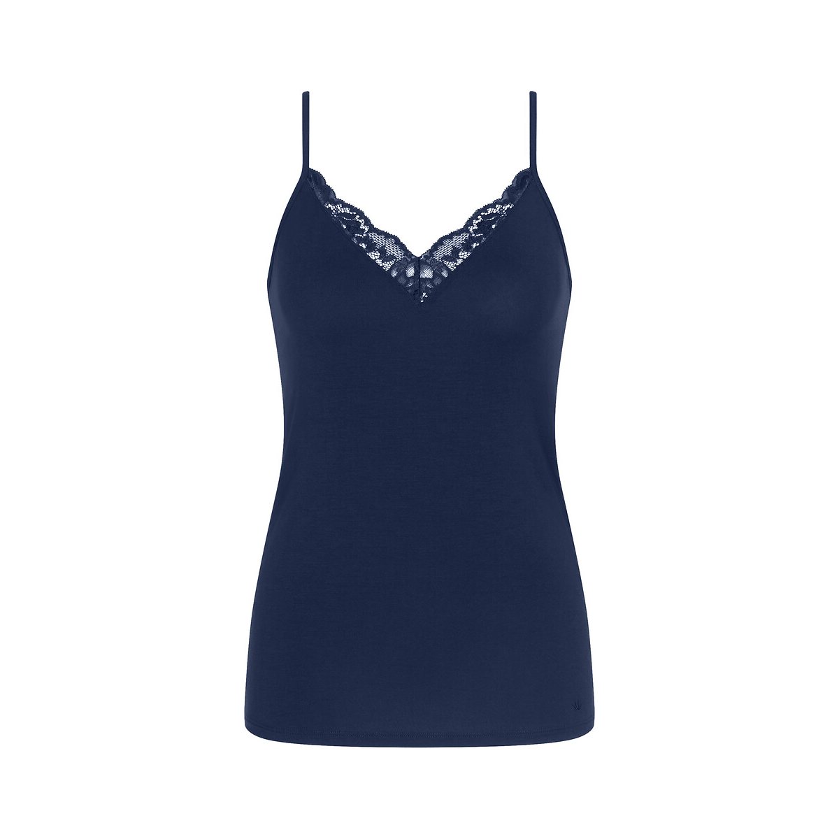 Caraco encolure dentelle AMOURETTE bleu marine, TRIUMPH