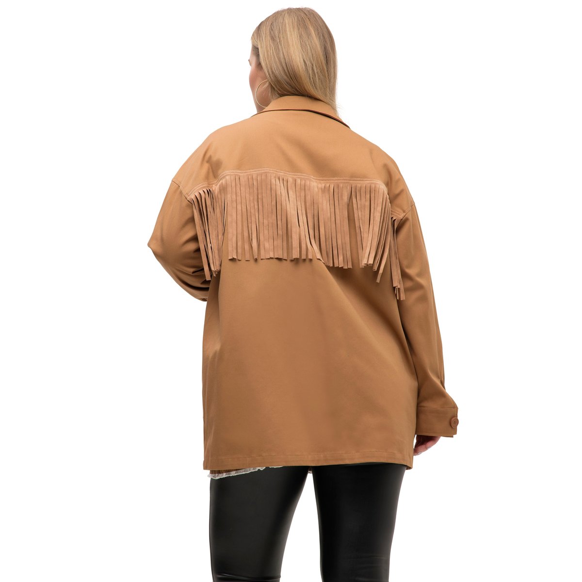 Veste chemisier, oversize, camouflage chameau, STUDIO UNTOLD
