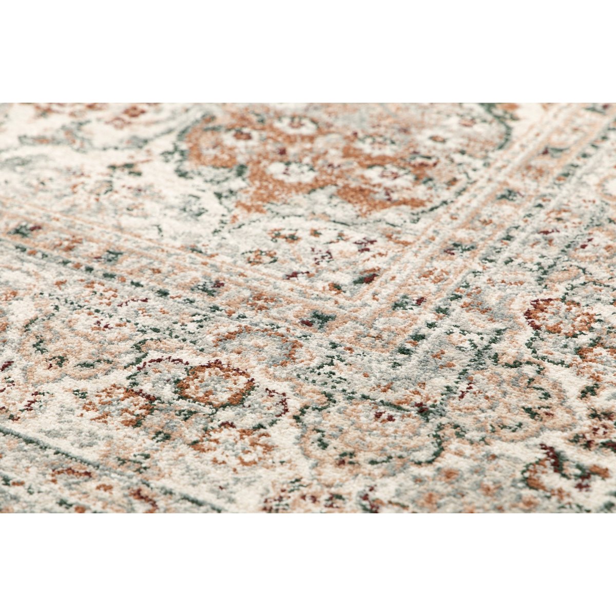 Tapis design en fibres recyclées VILLANDRY palette colorée, AFK LIVING