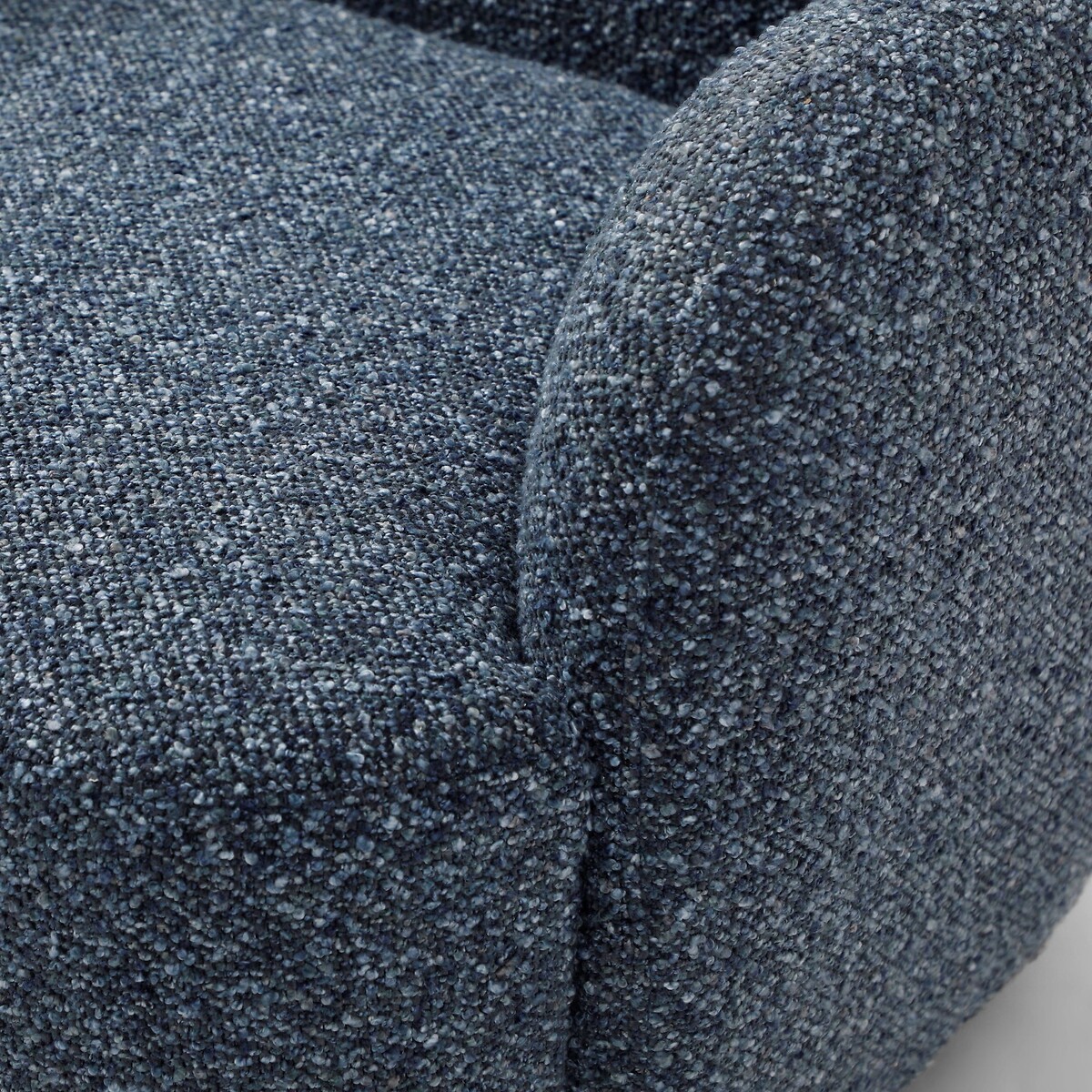 Bibi Boucle Weave Swivel Armchair navy, ÉDITÉ