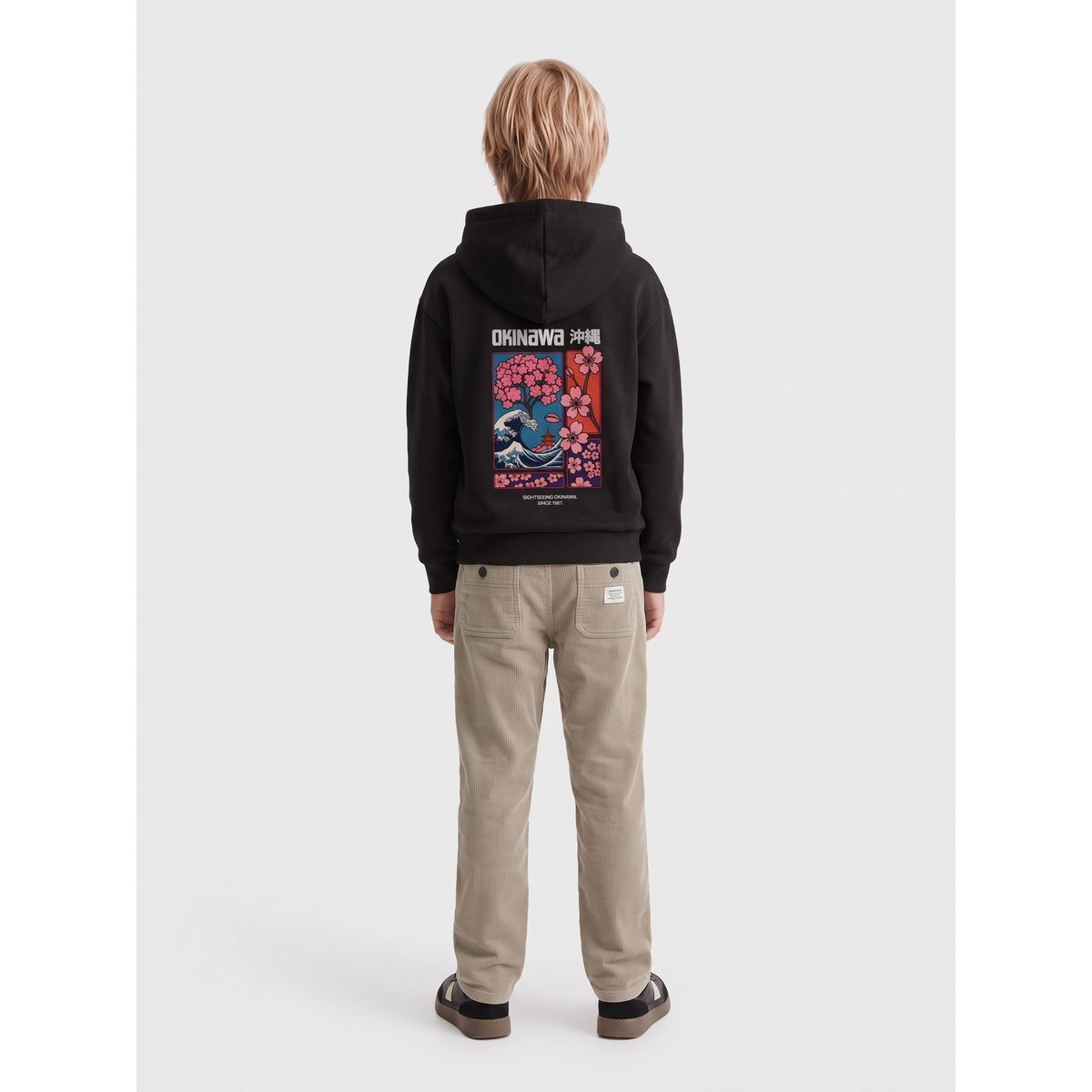Sweat À Capuche black 1, ONLY & SONS JUNIOR