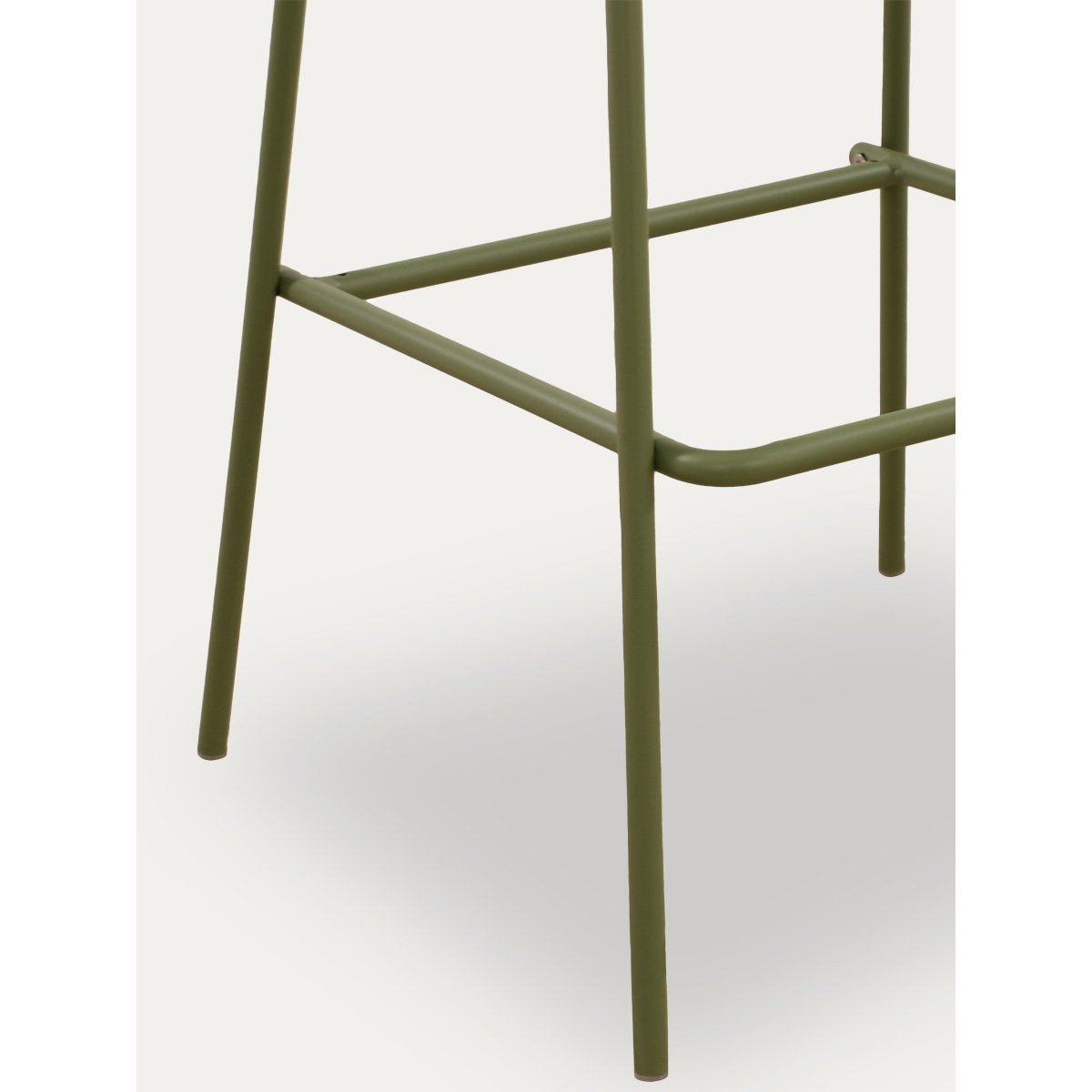 Tabouret Plastique - BAROW vert, KENAY