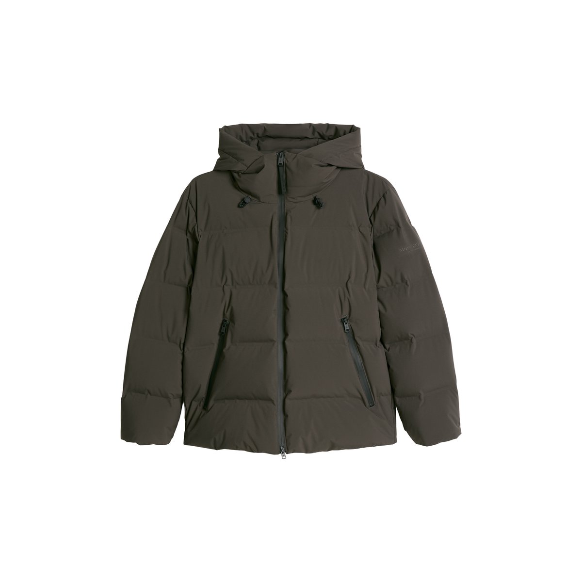 Doudoune MOP x Function en tissu technique imperméable à deux couches marron foncé, MARC O'POLO