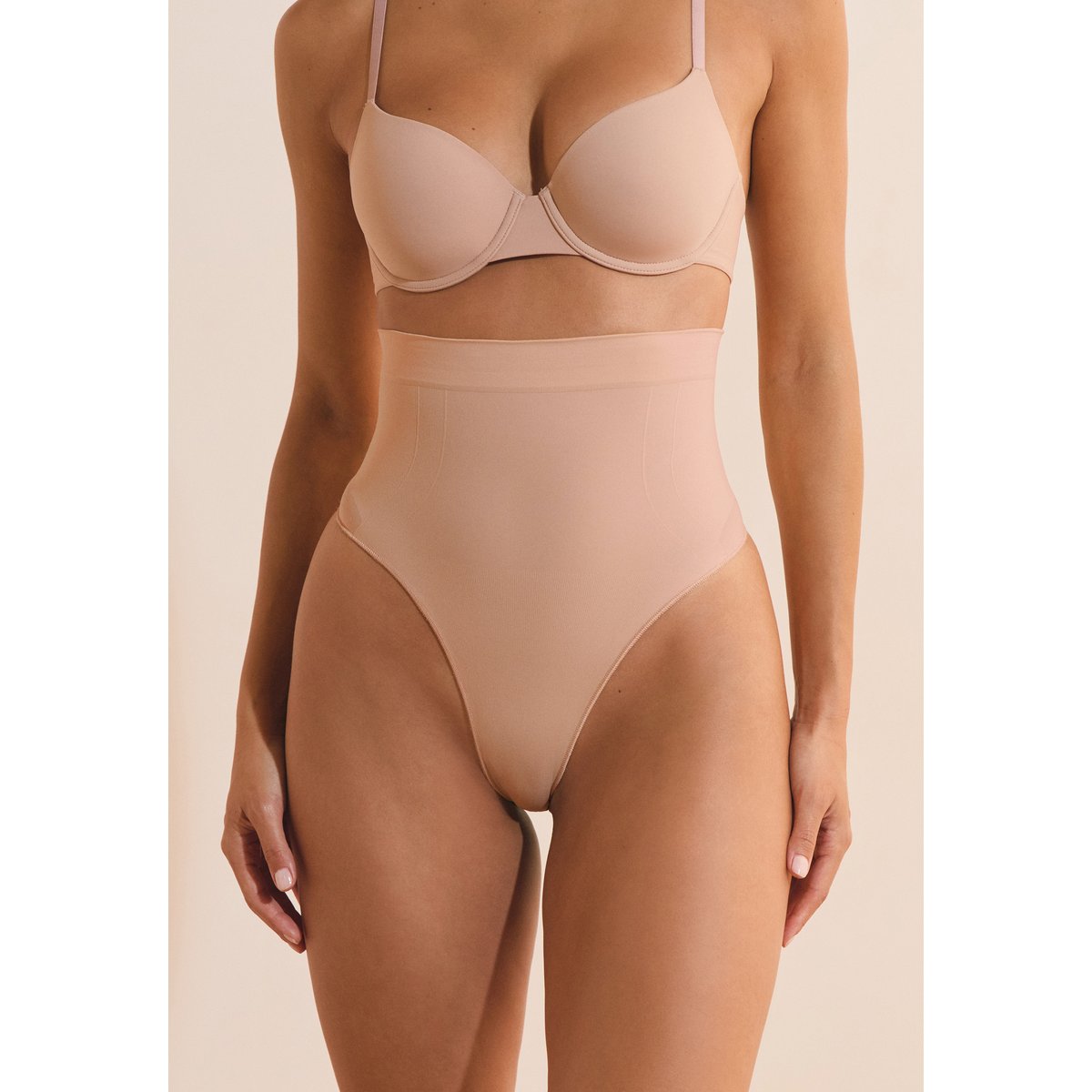 String taille haute sculptant PURE SCULPT lin, ETAM