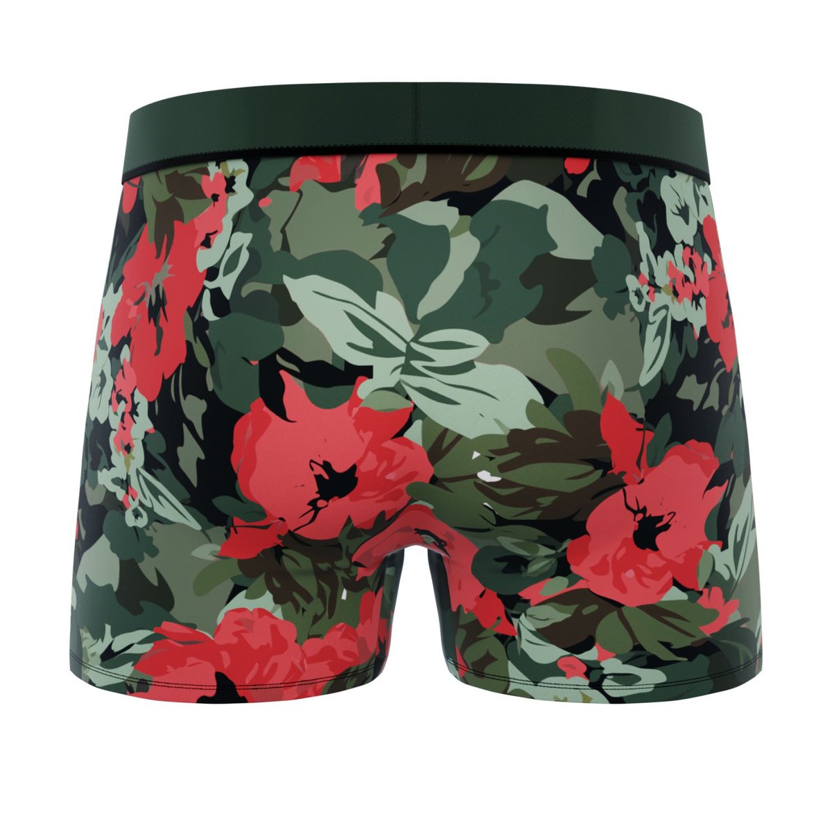 Lot De 3 Boxers Coton rouge/noir/blanc, FREEGUN
