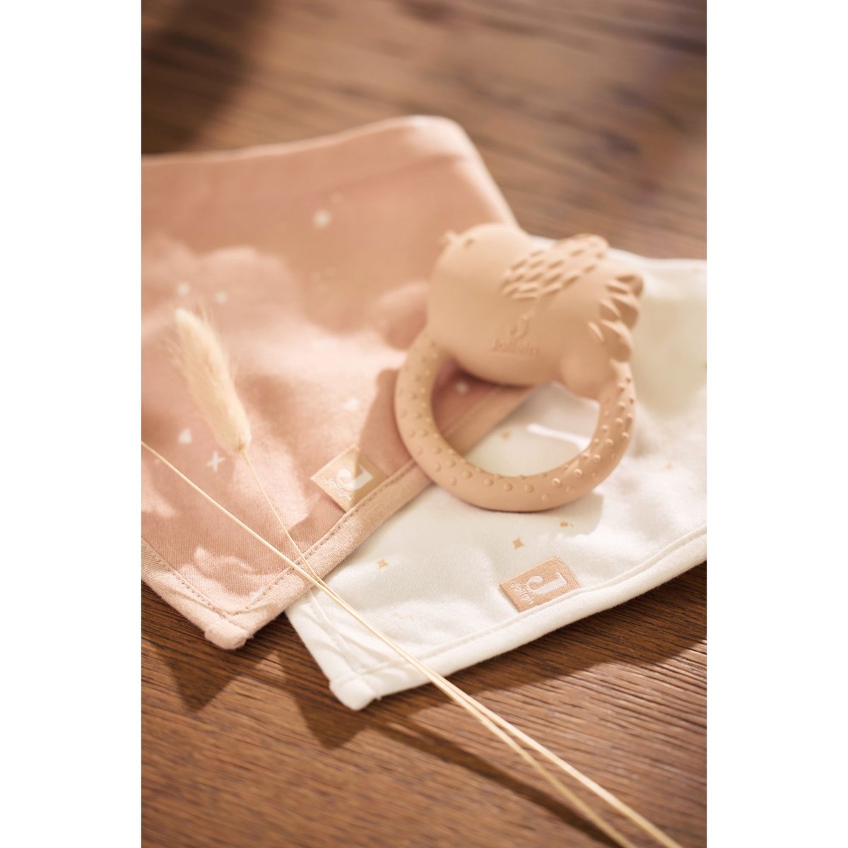 Lot de 2 bavoirs bandana Twinkling Wild Rose twinkling wild rose, JOLLEIN