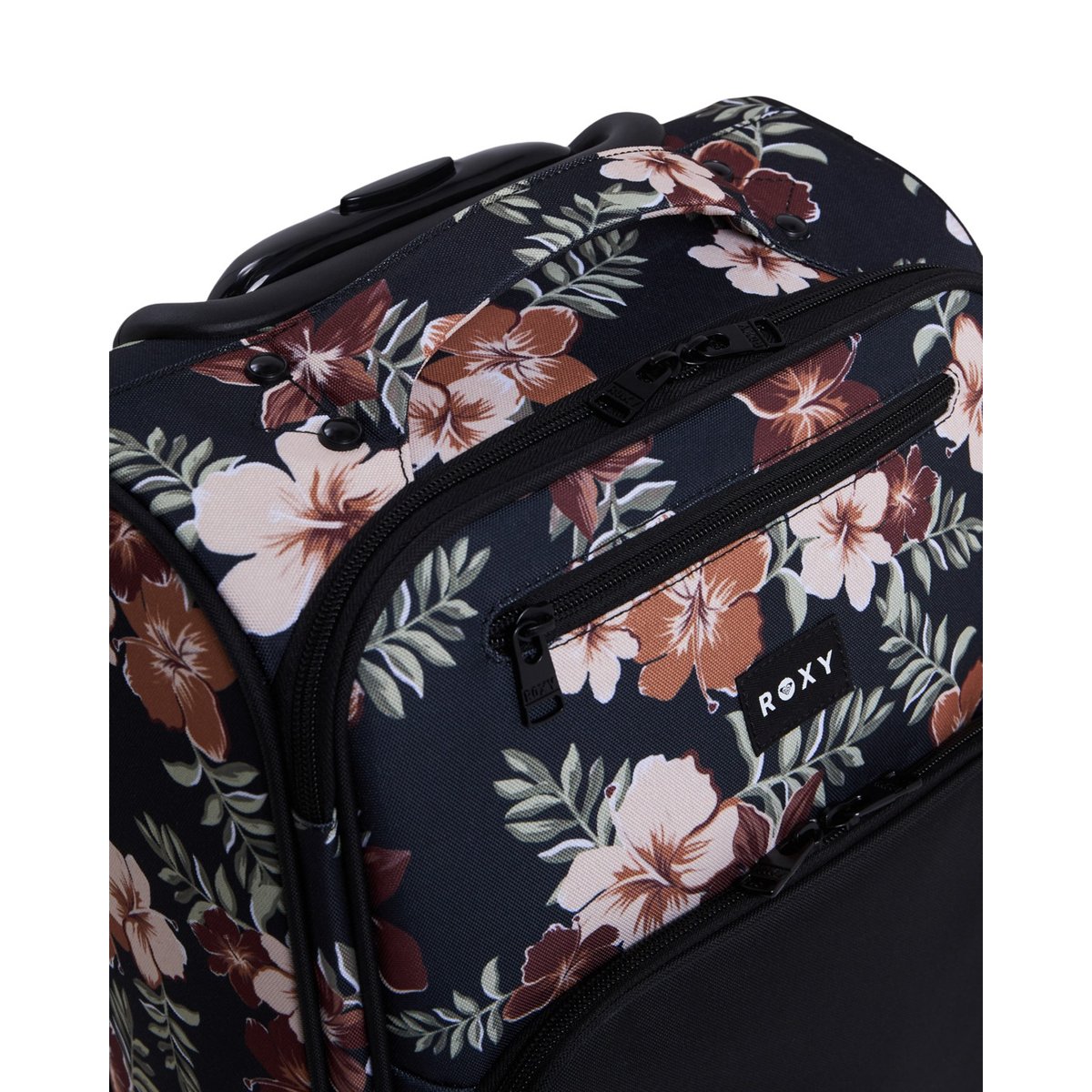Petite valise à roulettes CABIN ISLAND. marron almond tropical feels, ROXY