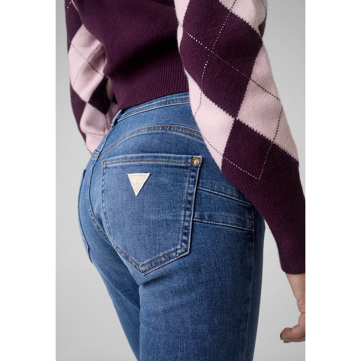 Jeans Remodelants bleu, GUESS