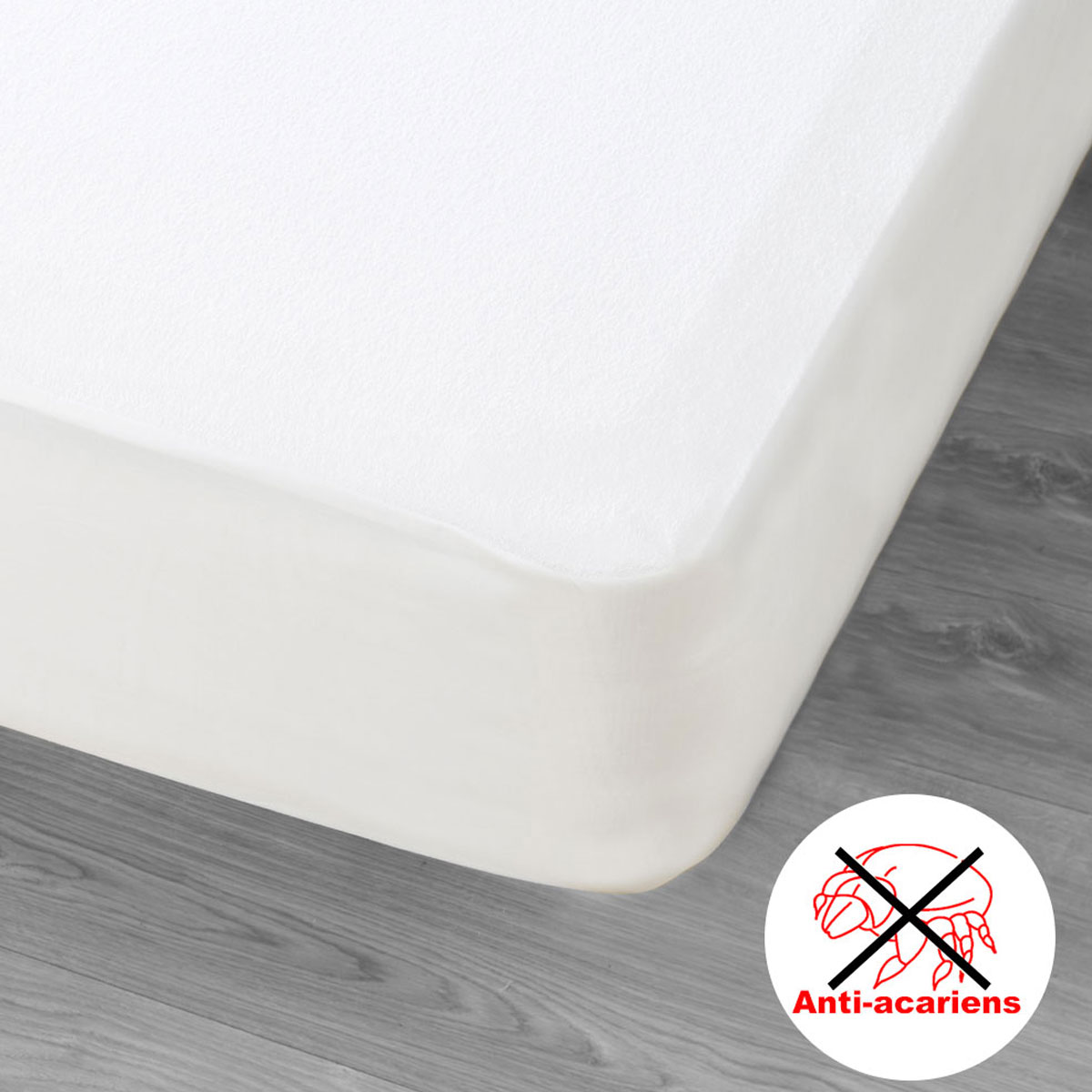 Protège Matelas Top Douceur blanc, DODO