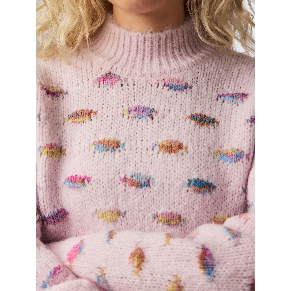 Pull En Maille violet - light lilac1, PIECES