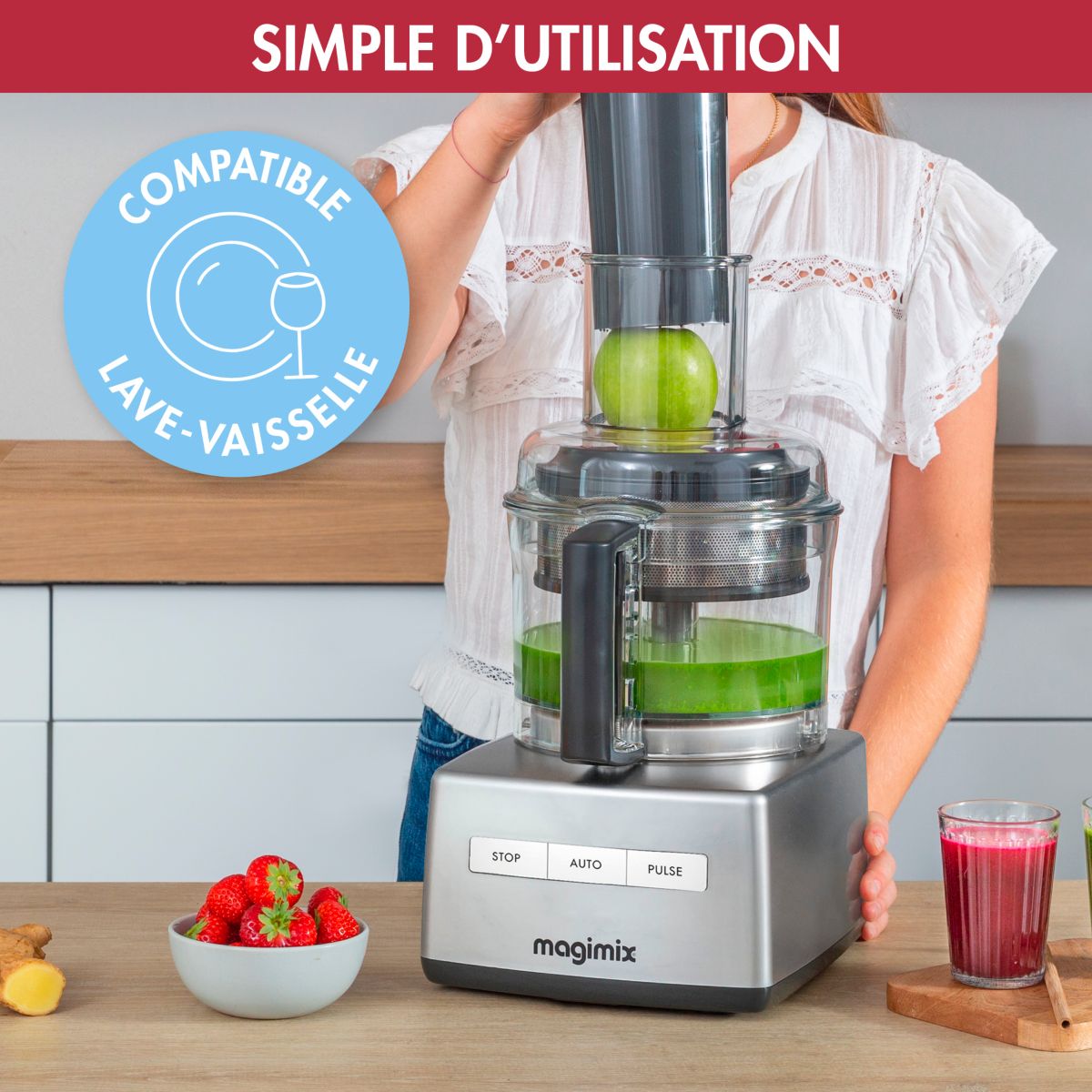 Extracteur de jus 17555 Extra Press XL noir, MAGIMIX