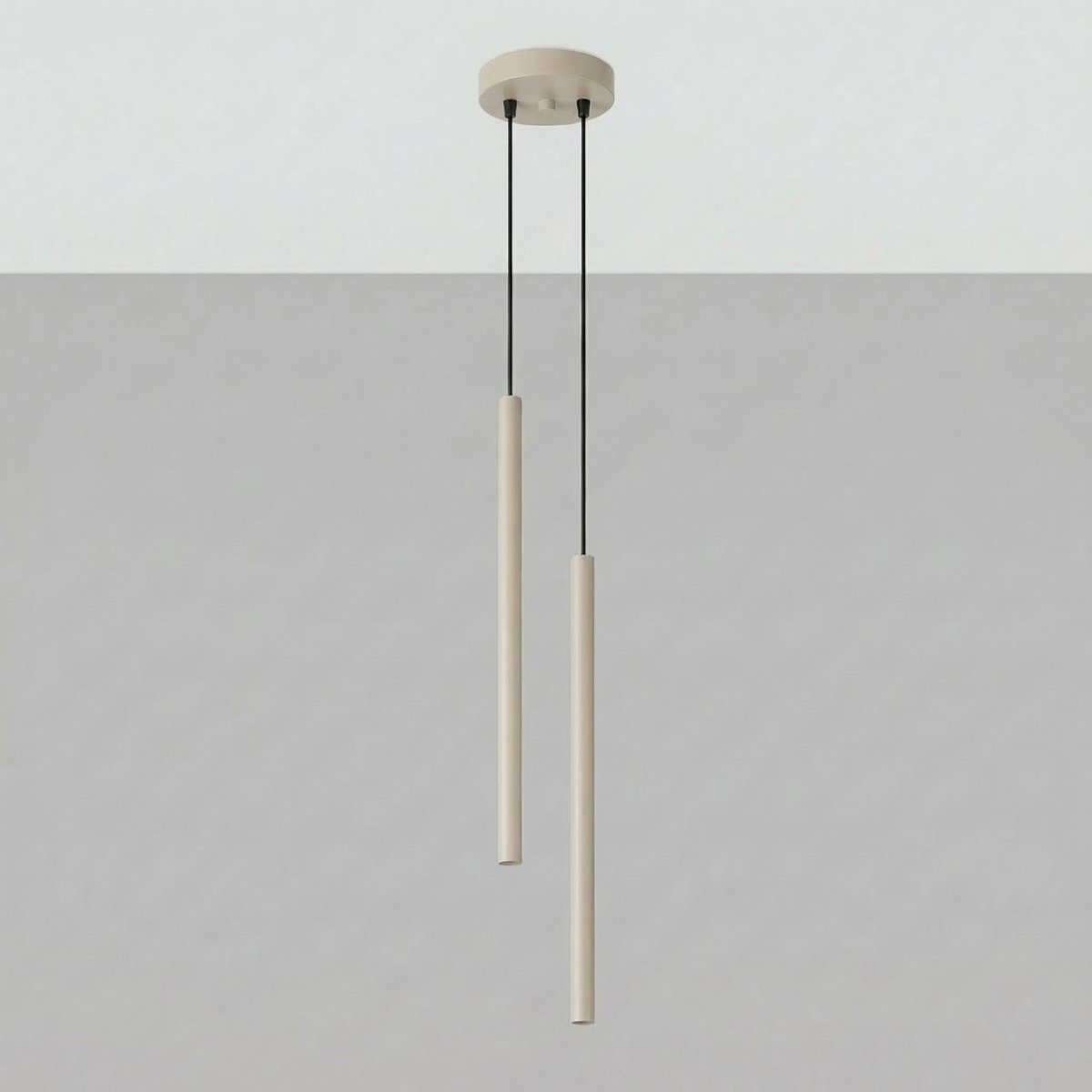 Suspension Acier Taupe G9 2 PASTELO taupe, EDEN