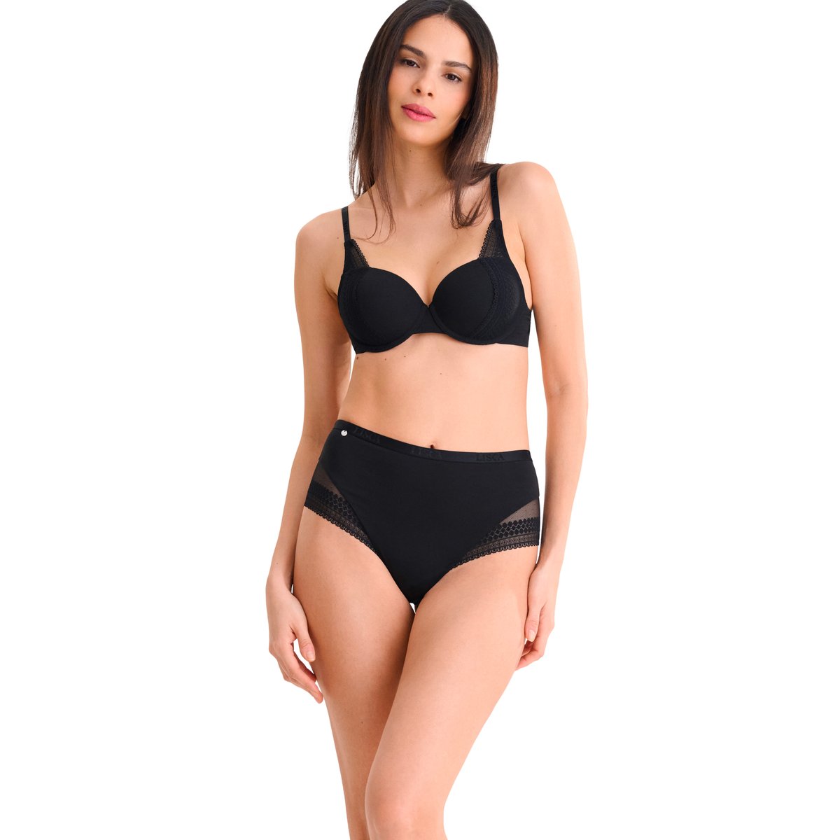 Soutien-gorge préformé FUSION noir, LISCA