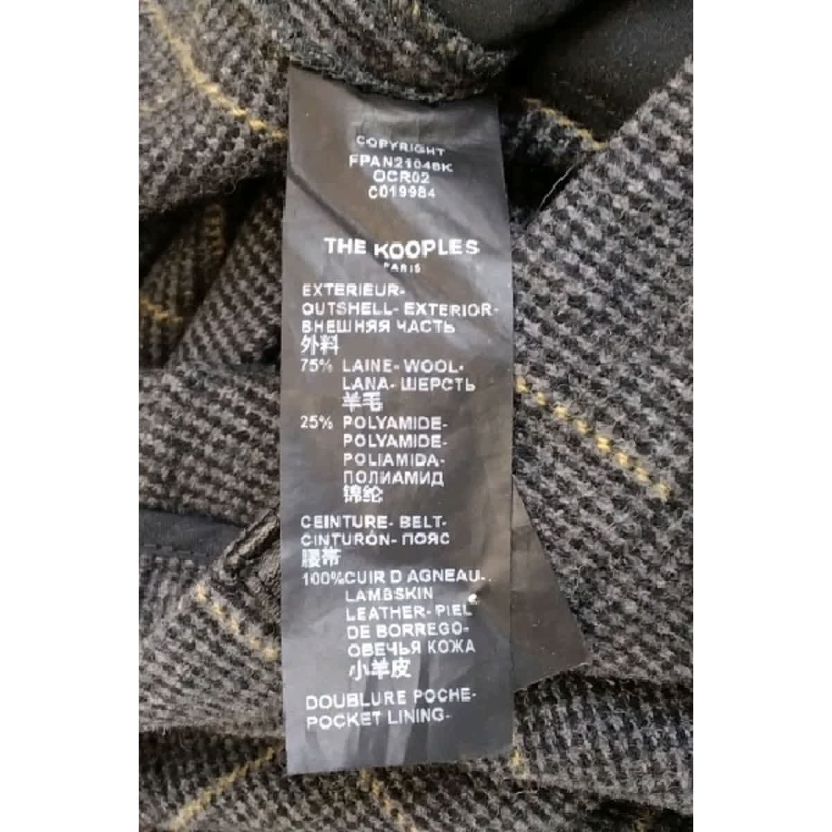 Pantalon - Très Bon État gris, THE KOOPLES