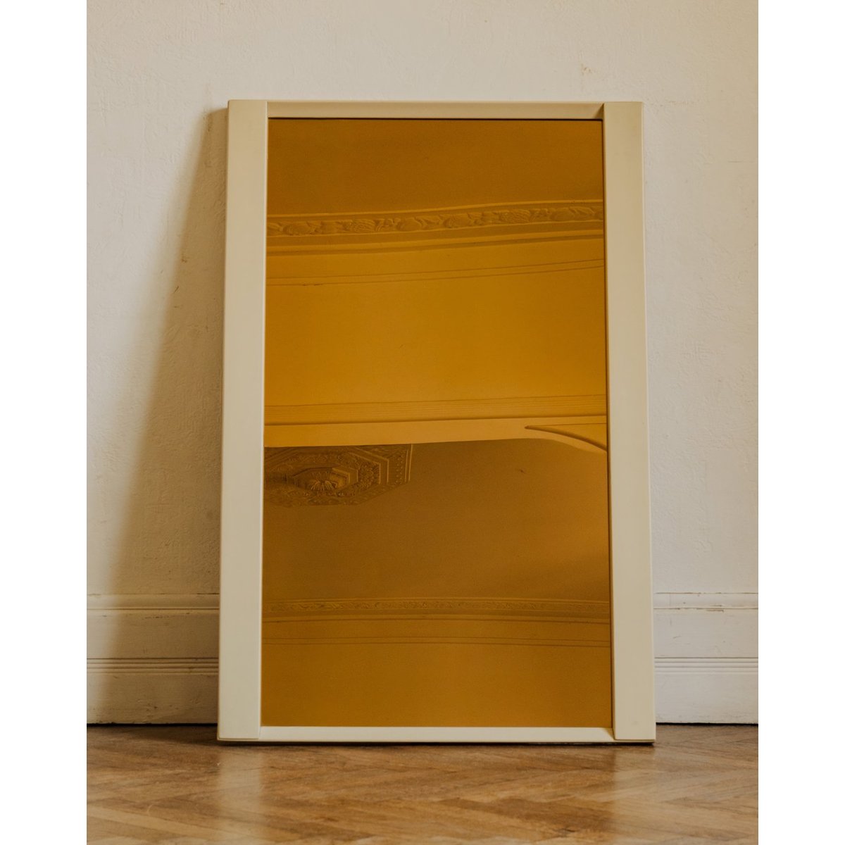 Miroir en bois crème Igor N°1183 - Bon état crème, DEBONGOUT