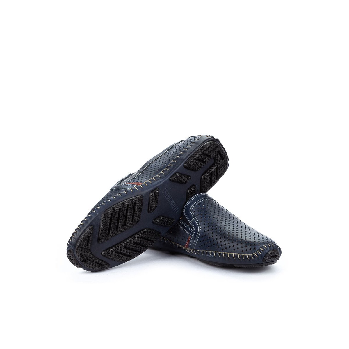 Mocassins cuir Jerez blue, PIKOLINOS