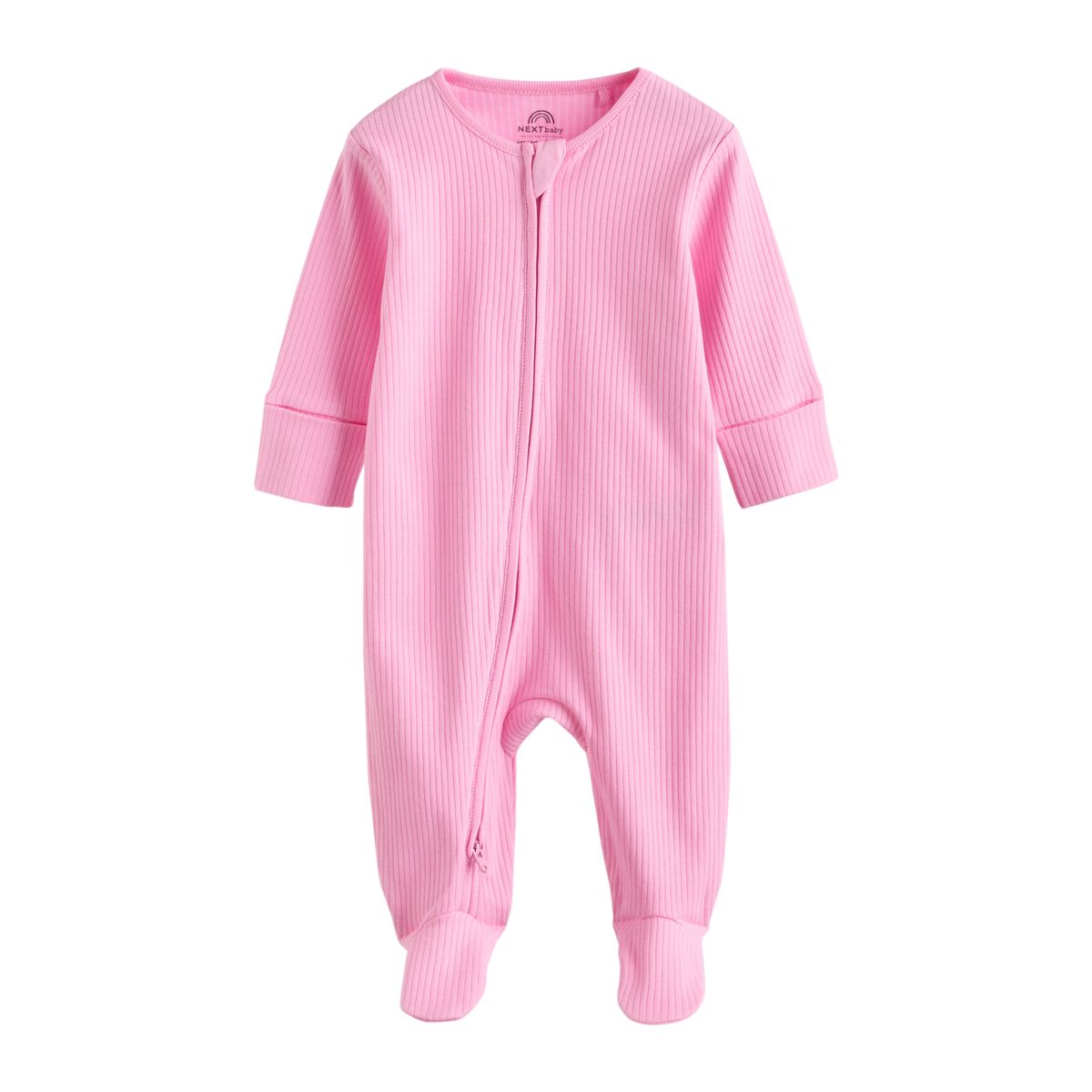Dors-bien à zip double sens bébé, lot de 3 rose, NEXT