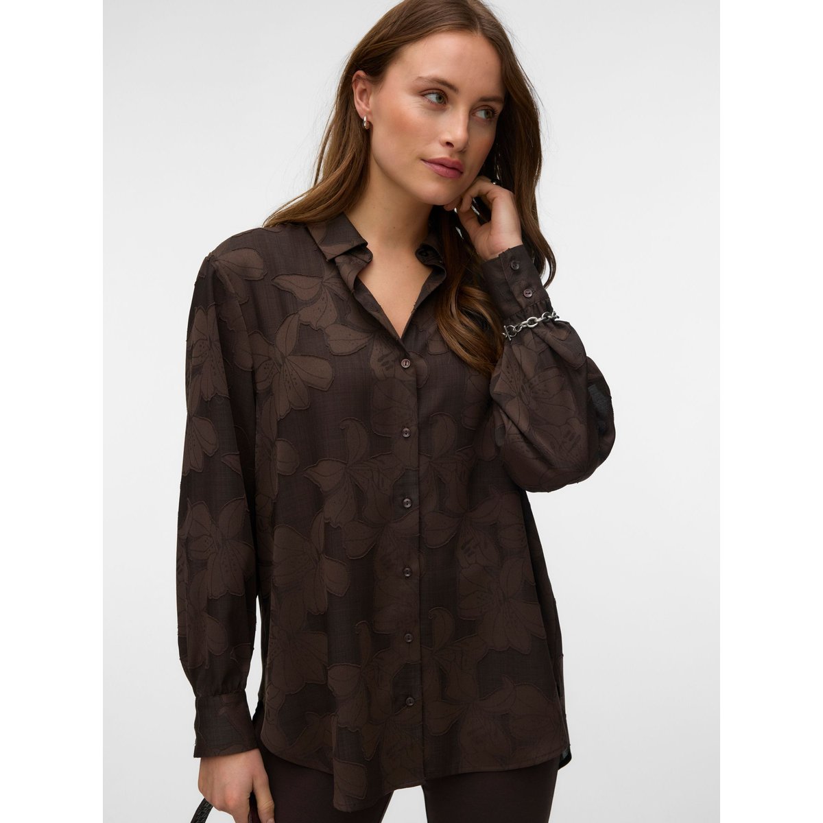 Chemise chocolate torte, VERO MODA