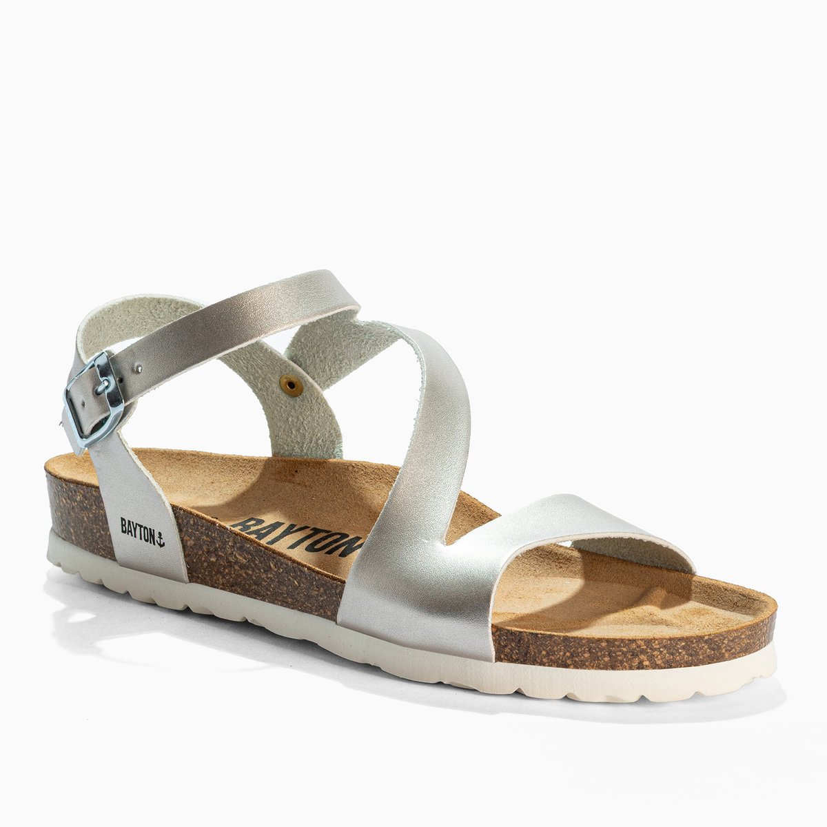 Sandales JAVEA argent, BAYTON