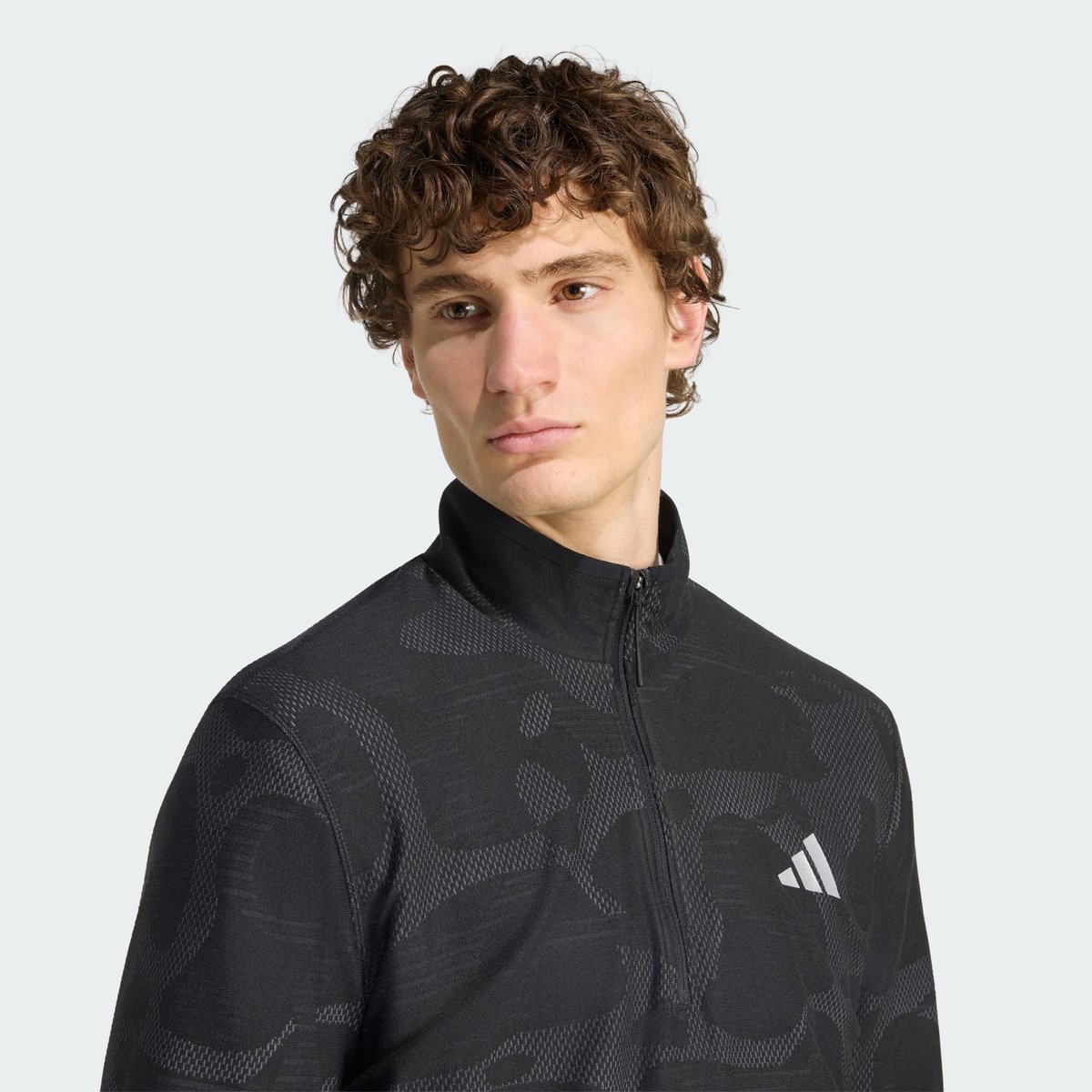 Haut De Running Demi-Zip Adi365 Haut De Running Demi-Zip Adi365 black / grey five, adidas Performance