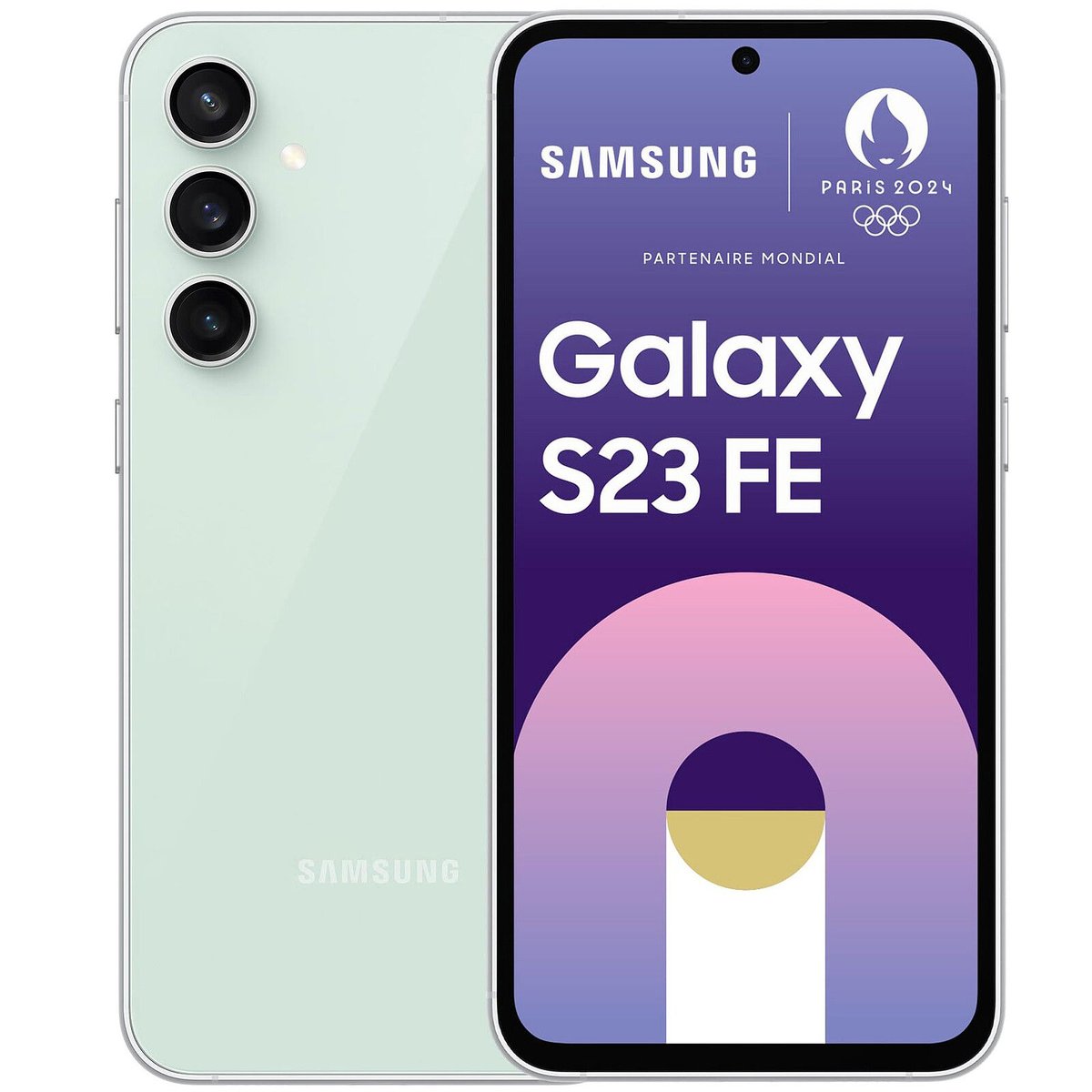 Smartphone Galaxy S23 FE vert - bon état, SAMSUNG