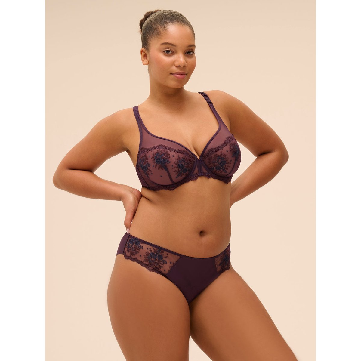 Culotte, INTRIGUE violet, SIMONE PERELE